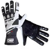OMP KS - 3 Kids Karting Gloves - Black / White - XX - Large
