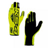 OMP KS - 4 Kart Gloves - Fluro Yellow - XX - Large