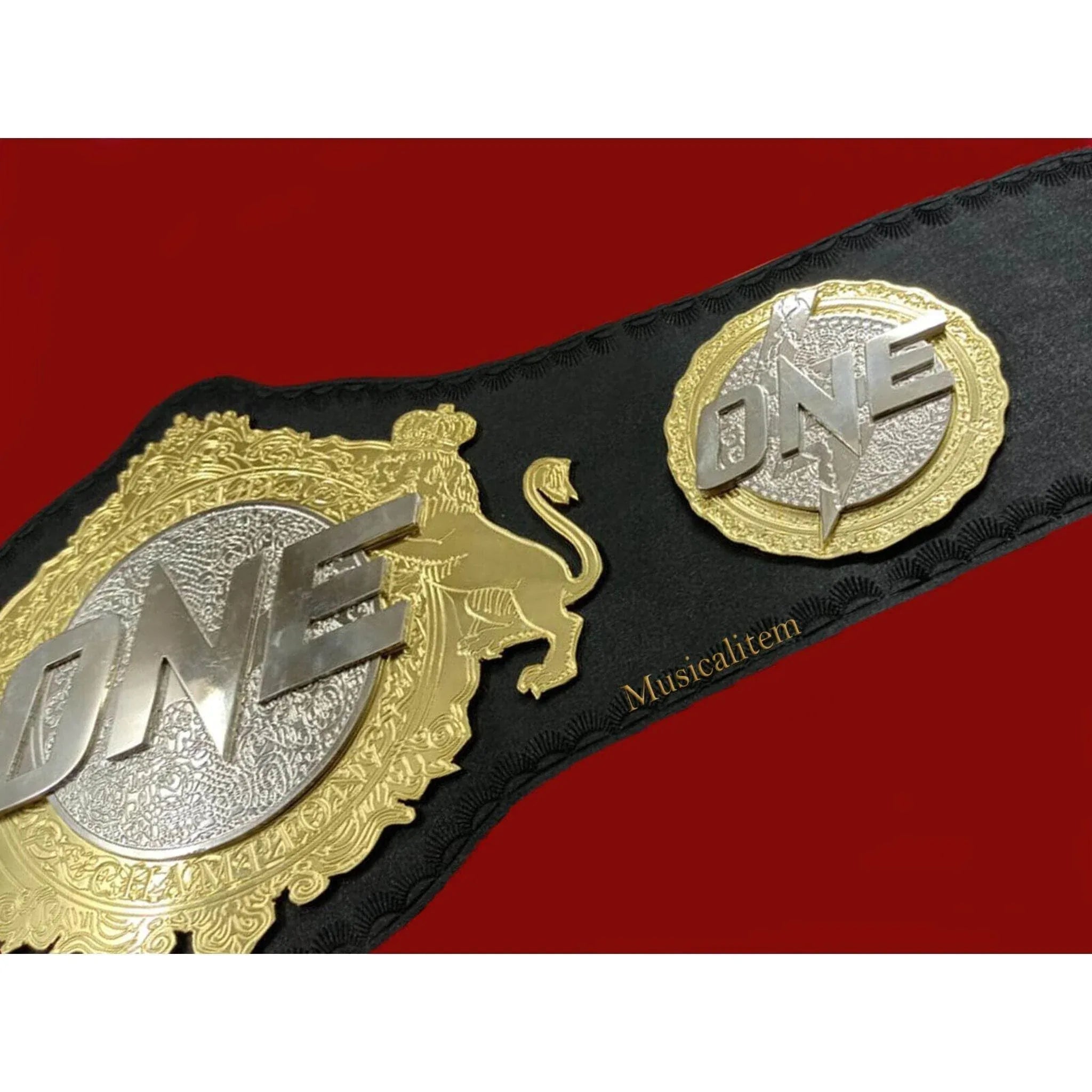 One World Fc MMA Championship Inspired Title Belt - 4 | Dash Racegear