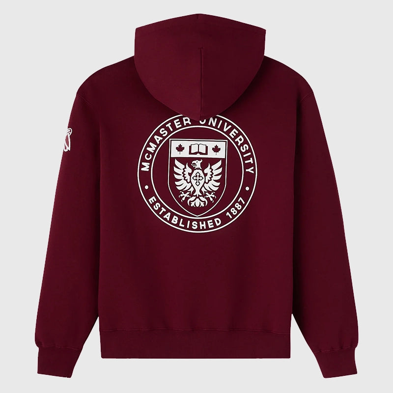 OVO McMaster University Hoodie Hoodie unisex detail view 2 | Dash Racegear — OVO McMaster University Marauders Sweatshirt Hoodie