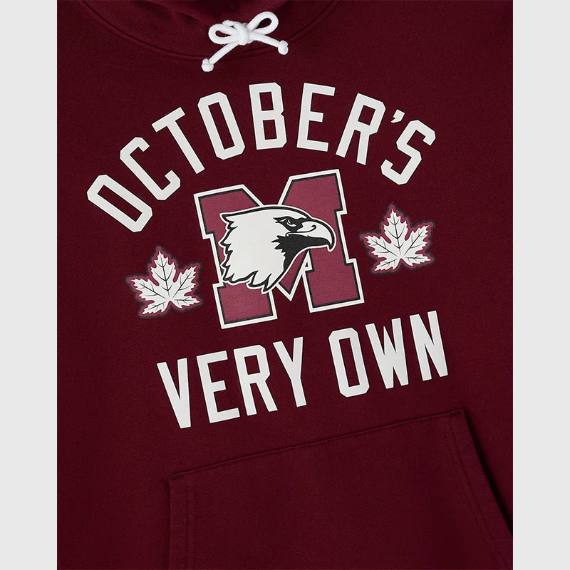 OVO McMaster University Hoodie Hoodie unisex detail view 3 | Dash Racegear — Stylish Campus Wear OVO McMaster Hoodie