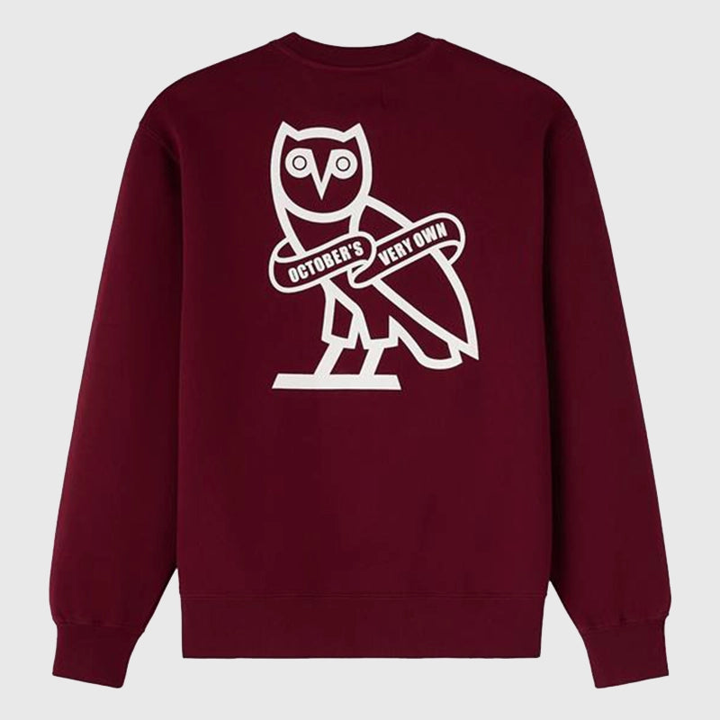 OVO McMaster University Crewneck Sweatshirt Sweatshirt unisex detail view 2 | Dash Racegear — OVO McMaster University Marauders Sweatshirt Crewneck