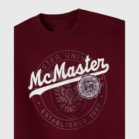 OVO McMaster University Crewneck Sweatshirt Sweatshirt unisex detail view 3 | Dash Racegear — Stylish Campus Wear OVO McMaster Crewneck Sweatshirt