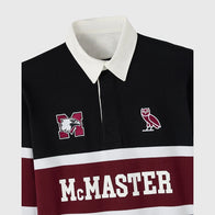 OVO McMaster University Rugby Polo Shirt Shirt unisex detail view 3 | Dash Racegear — OVO McMaster University Rugby Polo Shirt – Rare 2025 Edition