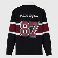 OVO McMaster University Rugby Polo Shirt Shirt unisex detail view 2 | Dash Racegear — University Collab OVO McMaster Rugby Polo Shirt – Exclusive Look