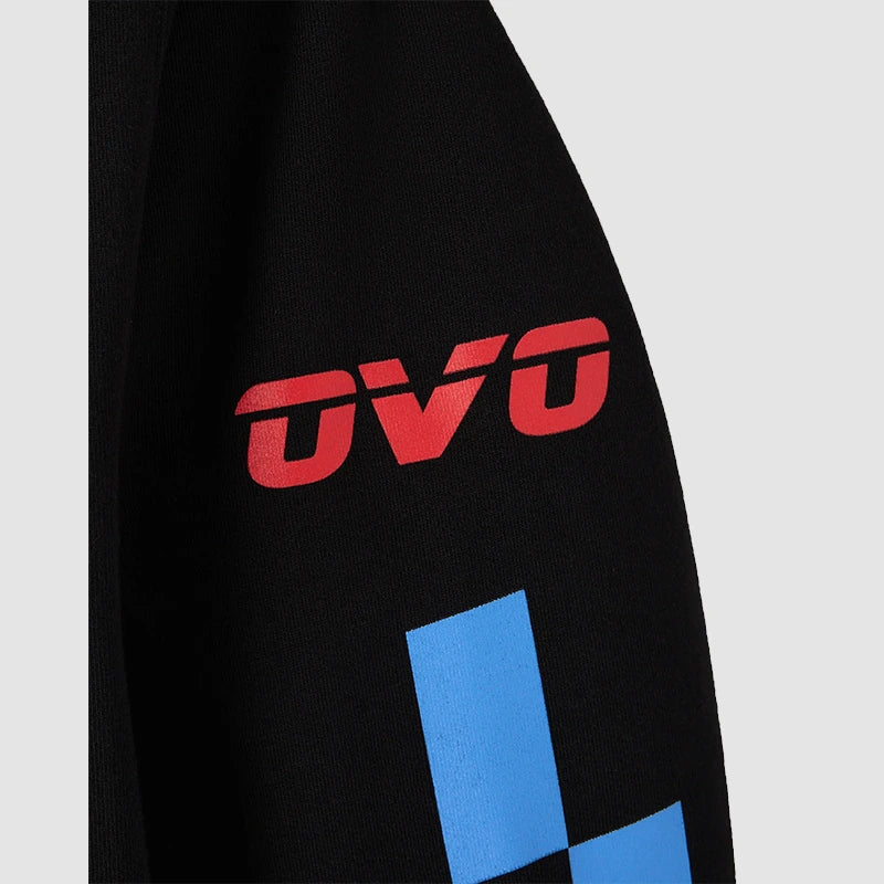OVO Red Bull Racing Finish Line Hoodie Hoodie unisex detail view 7 | Dash Racegear — OVO Finish Line hoodie from Red Bull Racing collection