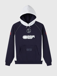 OVO x Oracle Red Bull Racing 2026 Hoodie Hoodie unisex front product view | Dash Racegear — OVO x Oracle Red Bull Racing 2026 Navy Pit Crew Pullover Hoodie with bold racing-inspired style and soft comfort.