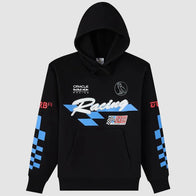 OVO Red Bull Racing Finish Line Hoodie Hoodie unisex front product view | Dash Racegear — Bold racing-style hoodie from OVO’s Red Bull collab