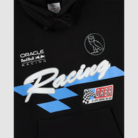 OVO Red Bull Racing Finish Line Hoodie Hoodie unisex detail view 3 | Dash Racegear — Comfortable pullover hoodie from Red Bull Racing x OVO