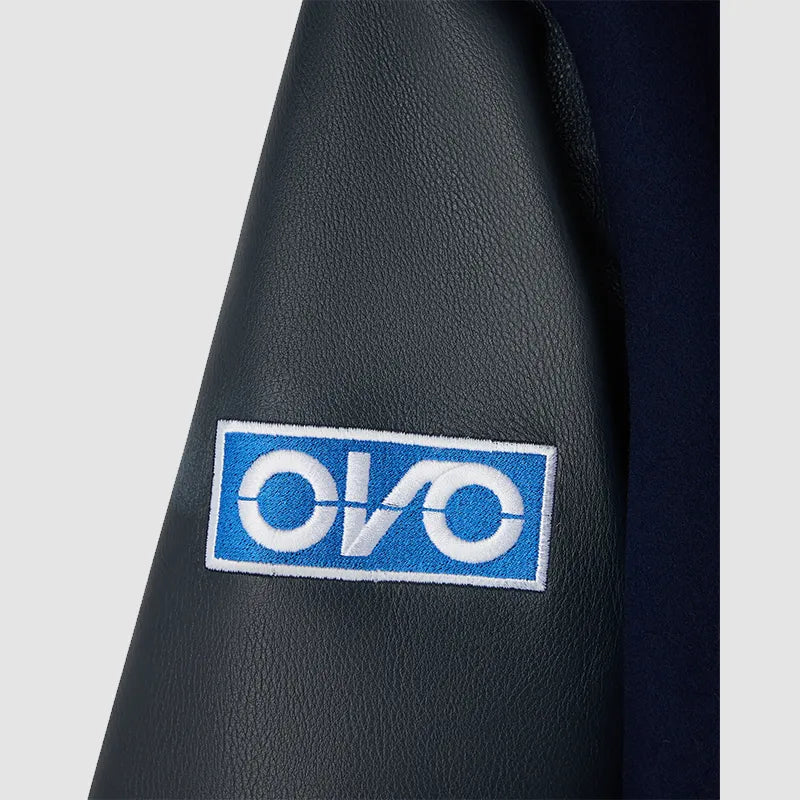 OVO Red Bull Racing Varsity Jacket Varsity Jacket unisex detail view 5 | Dash Racegear — Bold varsity jacket from OVO Red Bull Racing team-up