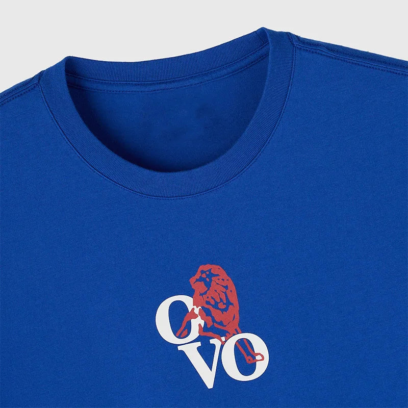 Chelsea X OVO Runner T-Shirt Shirt unisex detail view 5 | Dash Racegear — Limited edition Chelsea x OVO runner tee with owl and crest logo