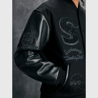 OVO Scarborough Shooting Stars Championship Varsity Jacket Varsity Jacket unisex detail view 3 | Dash Racegear — Championship Swagger – OVO Shooting Stars Jacket