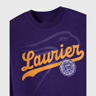 OVO Wilfrid Laurier University Crewneck Sweatshirt Sweatshirt unisex detail view 3 | Dash Racegear — OVO University Collection Wilfrid Laurier Crewneck Sweatshirt