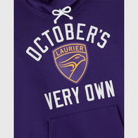 OVO Wilfrid Laurier University Hoodie Hoodie unisex detail view 3 | Dash Racegear — Signature OVO x Wilfrid Laurier Hoodie Release