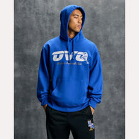 OVO x Chelsea FC Blue Hoodie Hoodie unisex detail view 3 | Dash Racegear — Collab hoodie in blue from Chelsea FC and OVO collection