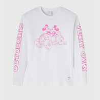OVO x Disney Valentine’s Long Sleeve T-Shirt Shirt unisex detail view 3 | Dash Racegear — Limited Edition OVO x Disney Valentine's Long Sleeve Shirt