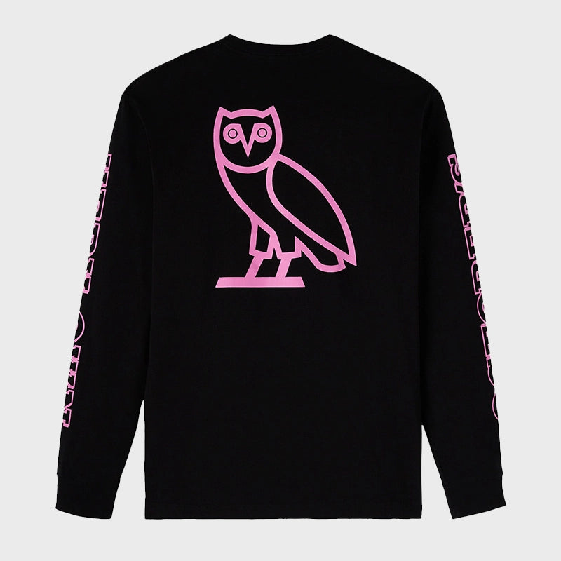 OVO x Disney Valentine’s Long Sleeve T-Shirt Shirt unisex detail view 2 | Dash Racegear — Disney x OVO Long Sleeve Tee – Valentine's Day Collection