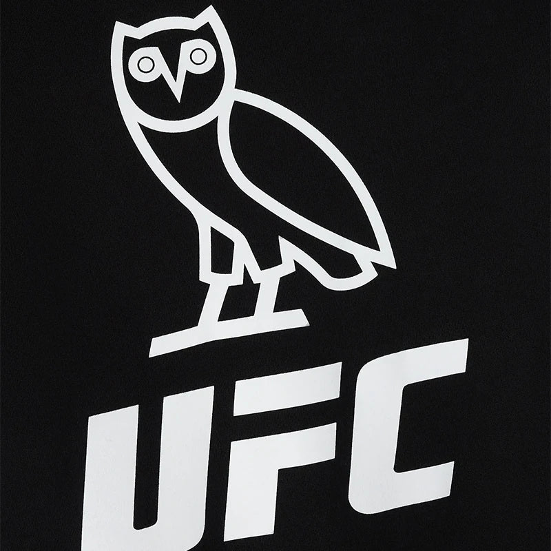 OVO x UFC Flame Logo Hoodie Hoodie unisex detail view 5 | Dash Racegear — Flame Hoodie Vibe – UFC x OVO Collaboration Fit