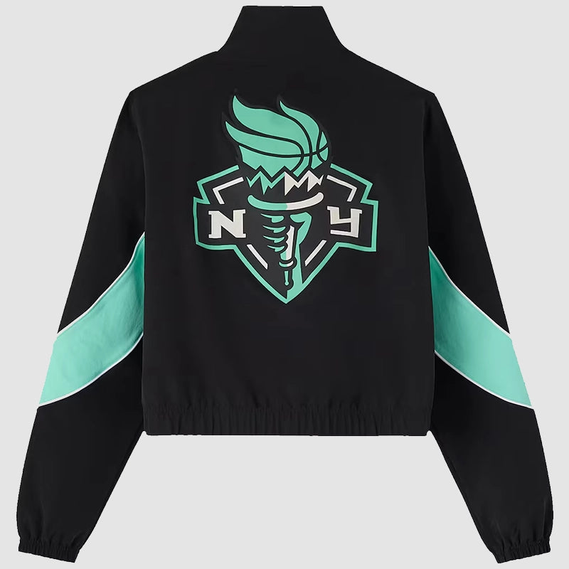 OVO x Wnba New York Liberty Track Jacket Jacket unisex detail view 3 | Dash Racegear — OVO x WNBA Rocking Liberty Jacket – Game Day Vibes