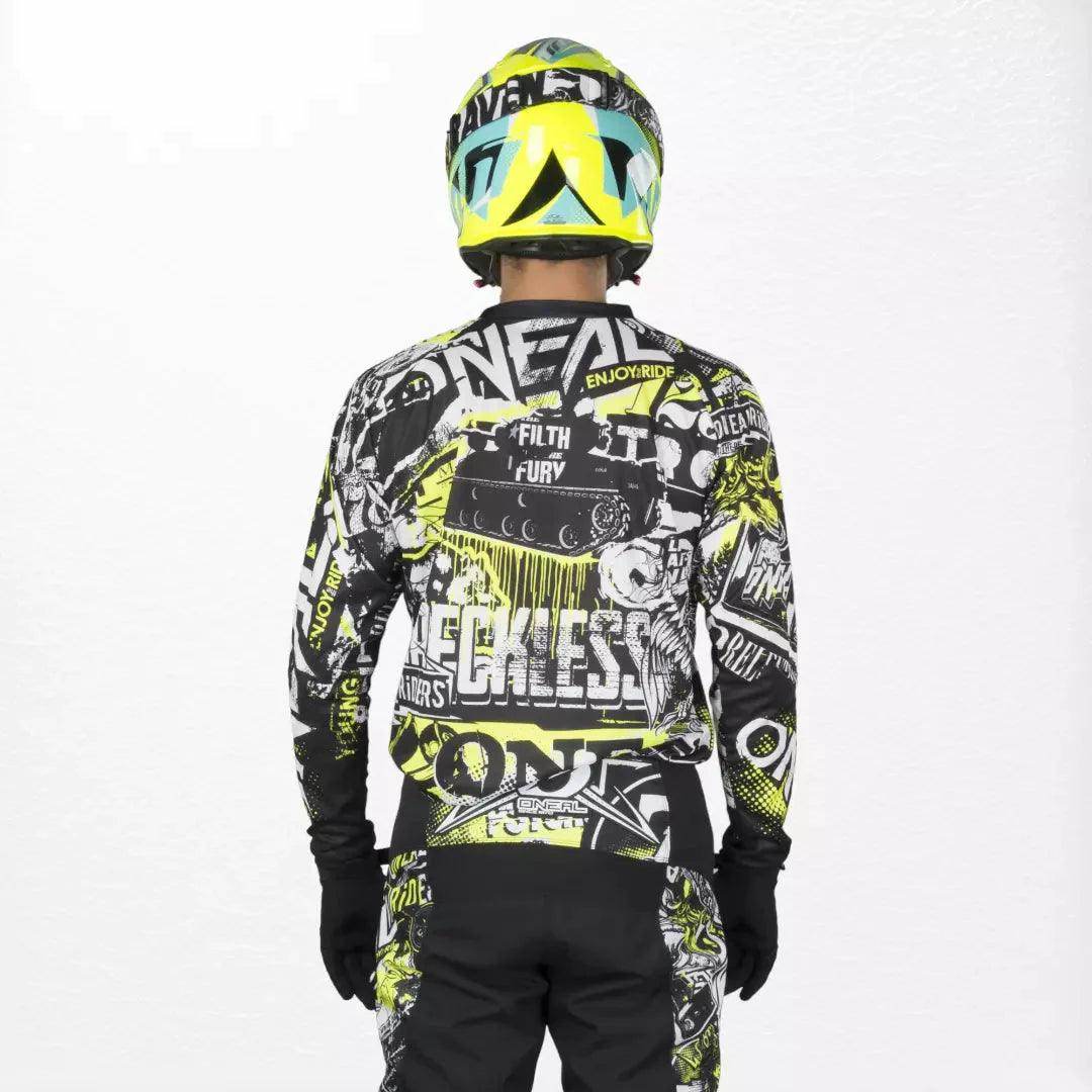 O'Neal Element Jersey Attack Black - HiVis