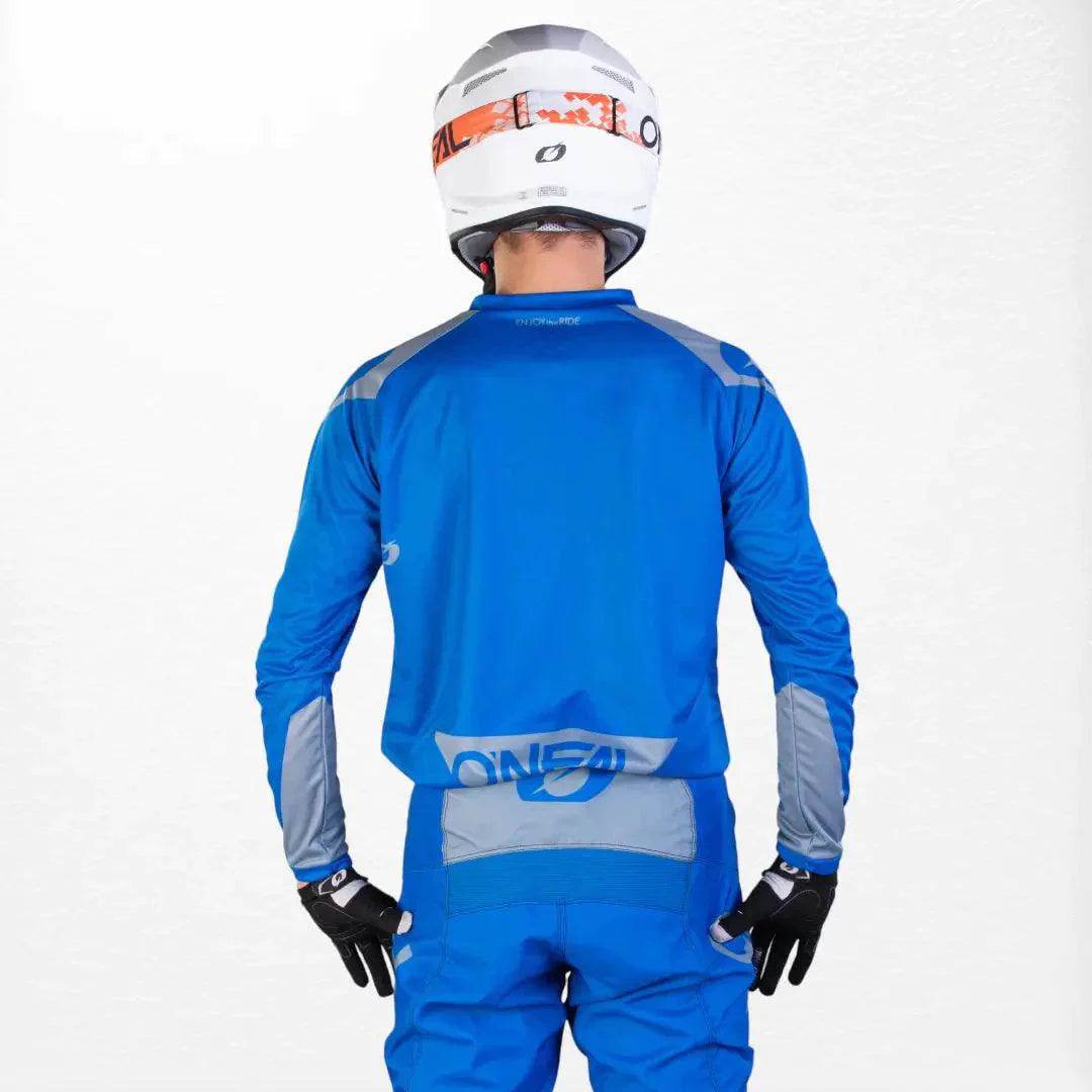 O'Neal Matrix MX Jersey Blue-Gray - Dash Racegear Store