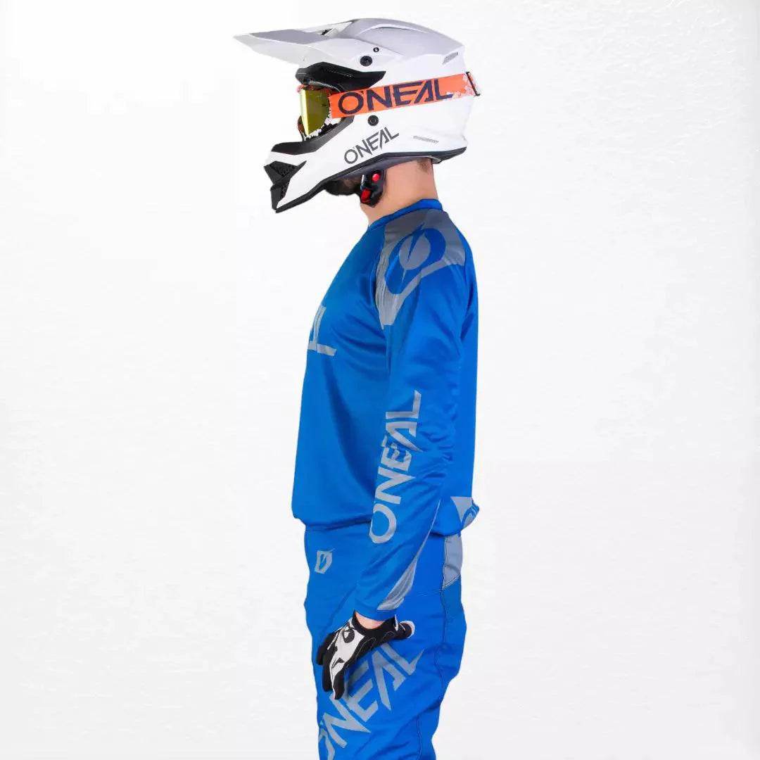 O'Neal Matrix MX Jersey Blue-Gray - Dash Racegear Store