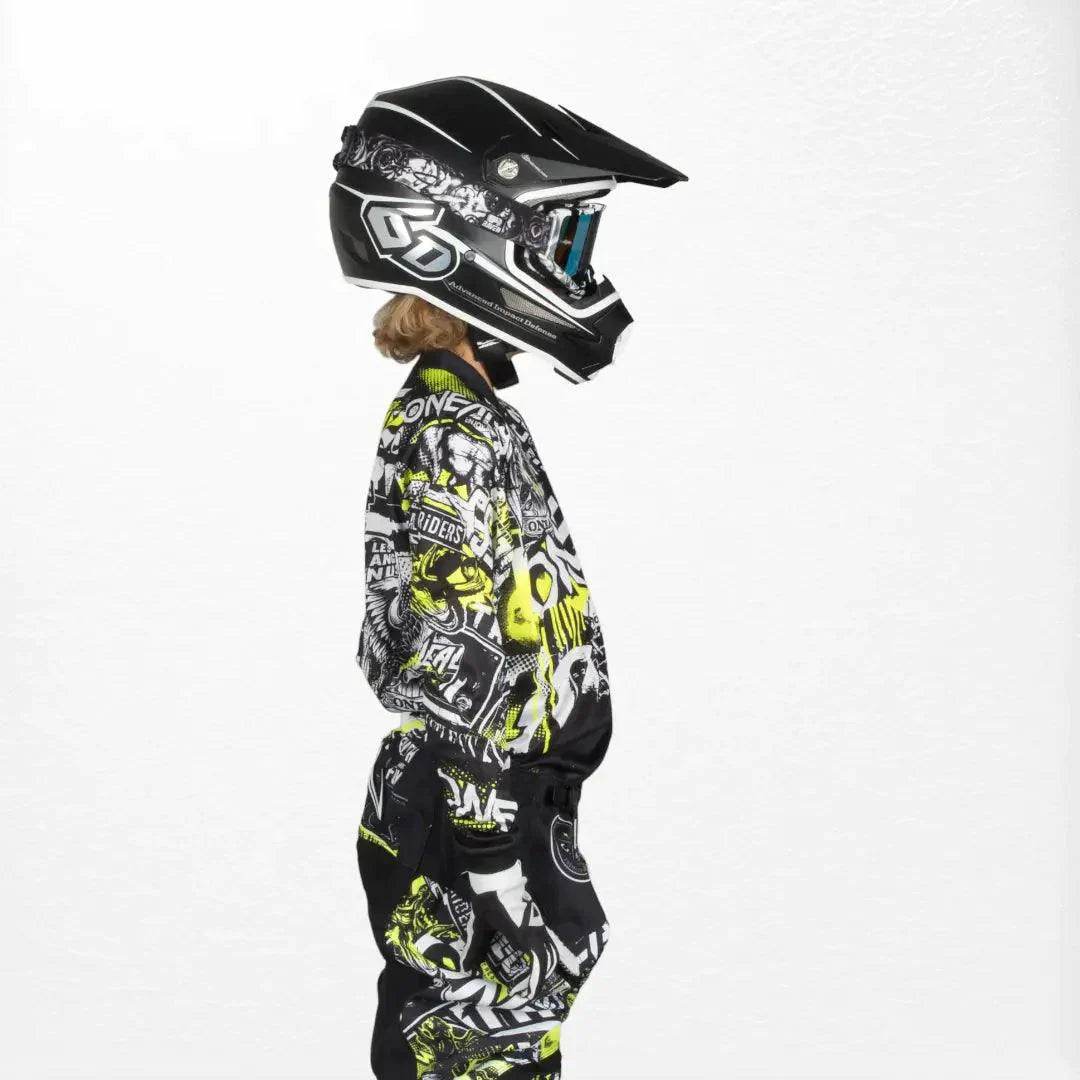 O'Neal Youth Element Jersey Attack Black - HiVIs