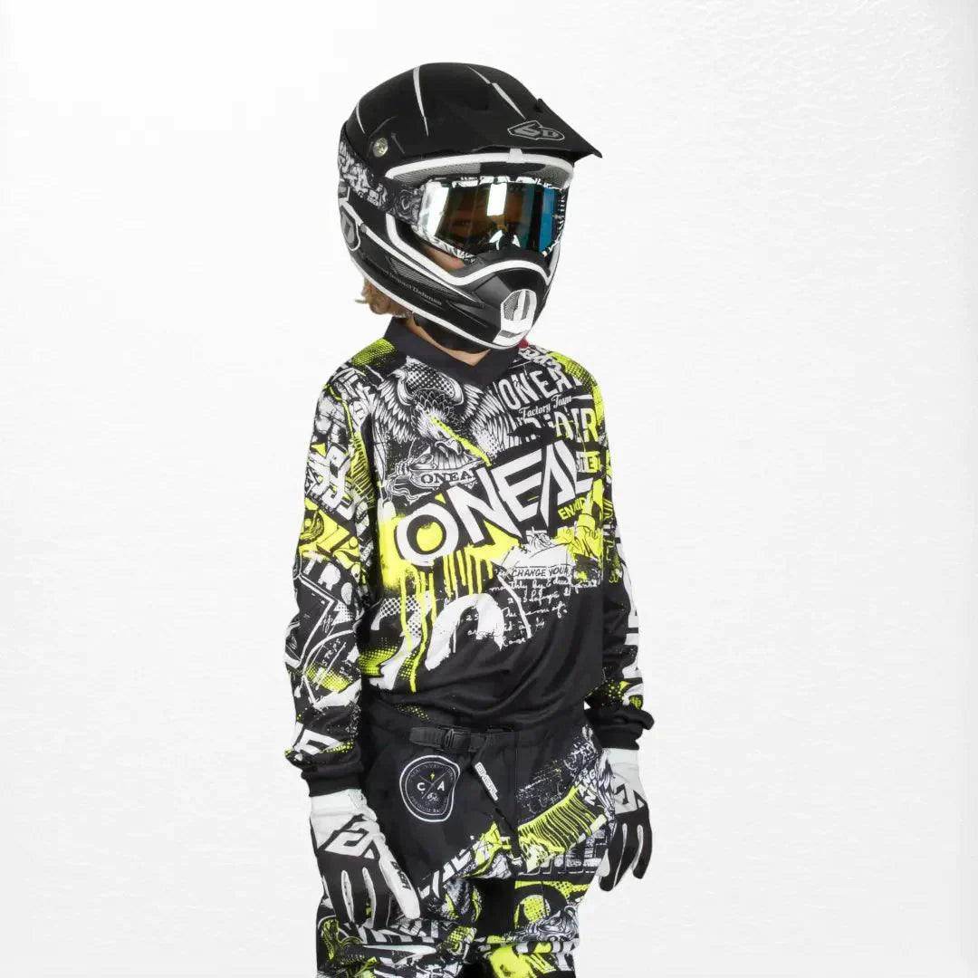 O'Neal Youth Element Jersey Attack Black - HiVIs - XX - Large