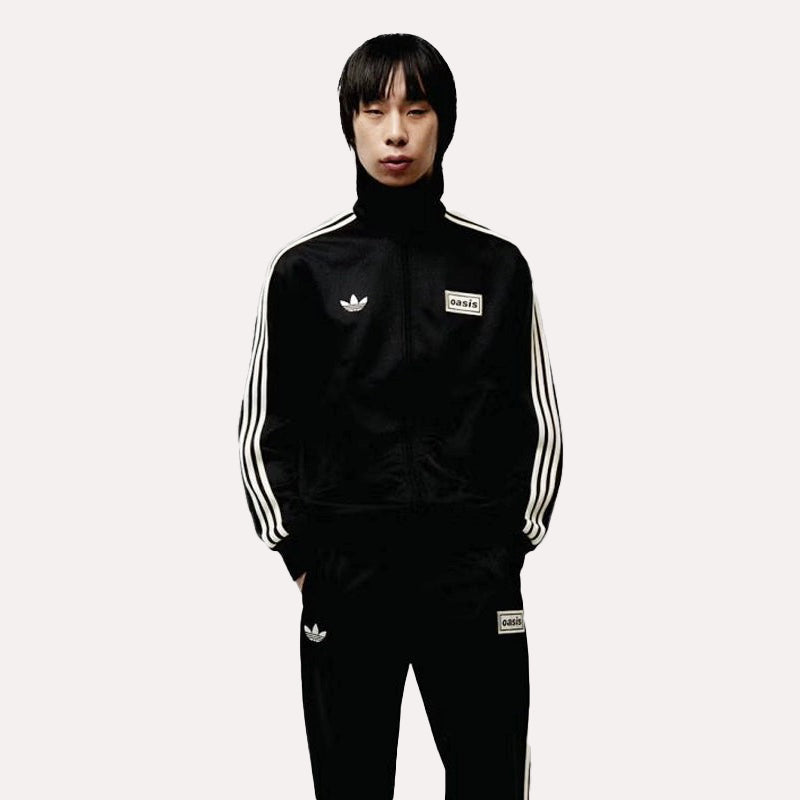 Adidas x Oasis Track Jacket Jacket unisex detail view 5 | Dash Racegear — Oasis Track Jacket – Adidas Retro Bandwear Style