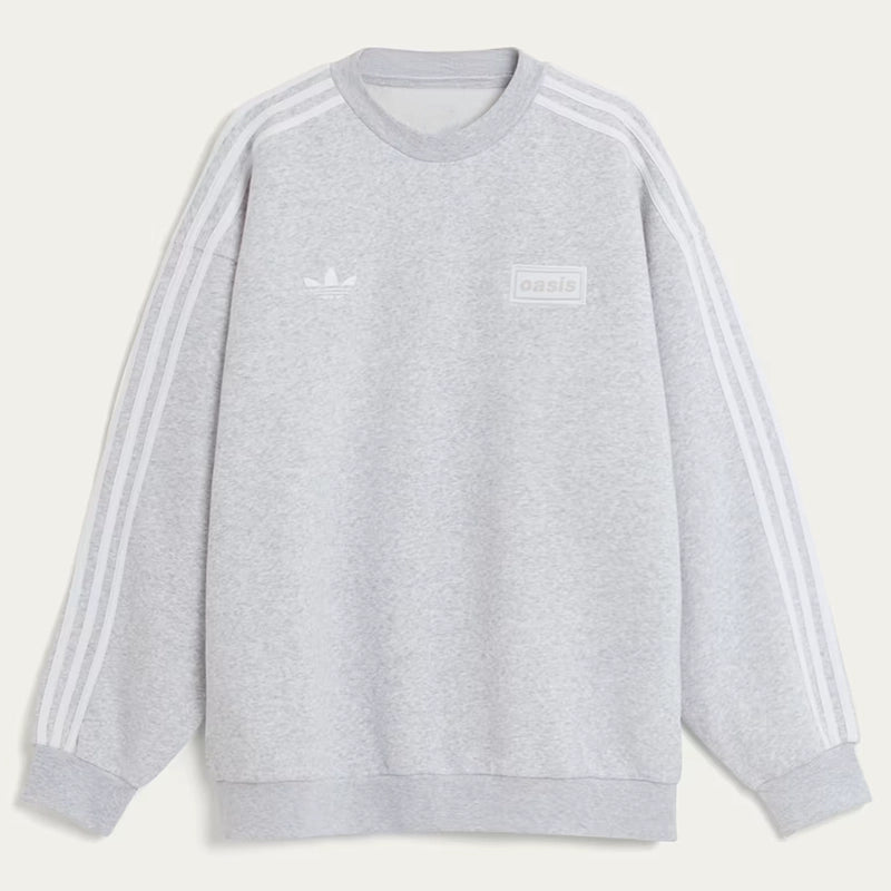 Adidas x Oasis Tour Oversized Crew Sweatshirt Sweatshirt unisex detail view 3 | Dash Racegear — Rock the Look – Adidas Oasis Crewneck