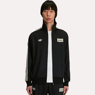 Adidas x Oasis Black Track Jacket Jacket unisex detail view 2 | Dash Racegear — Clean Black Fit – Track Jacket by Adidas & Oasis