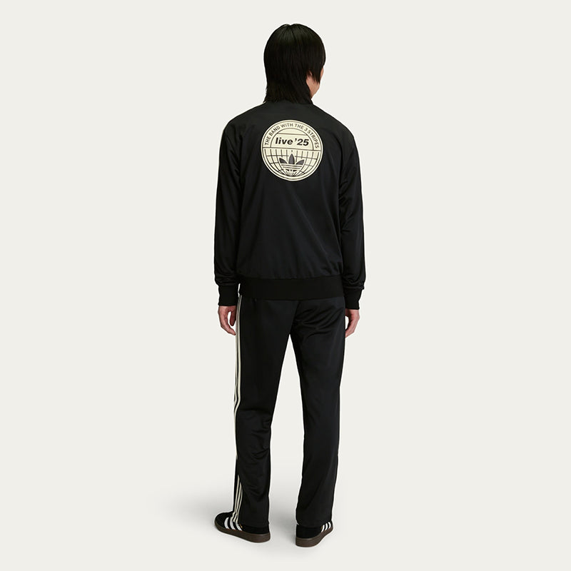 Adidas x Oasis Black Tracksuit Tracksuit unisex detail view 4 | Dash Racegear — Black Adidas Tracksuit – Oasis Collaboration Outfit