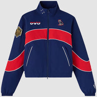 OVO x Wnba Indiana Fever Track Jacket Jacket unisex front product view | Dash Racegear — Indiana Fever Jacket – Must-Have OVO x WNBA Collaboration