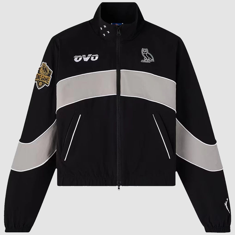 OVO x Wnba Las Vegas Aces Track Jacket Jacket unisex detail view 2 | Dash Racegear — Las Vegas Aces Track Jacket by OVO x WNBA Collab