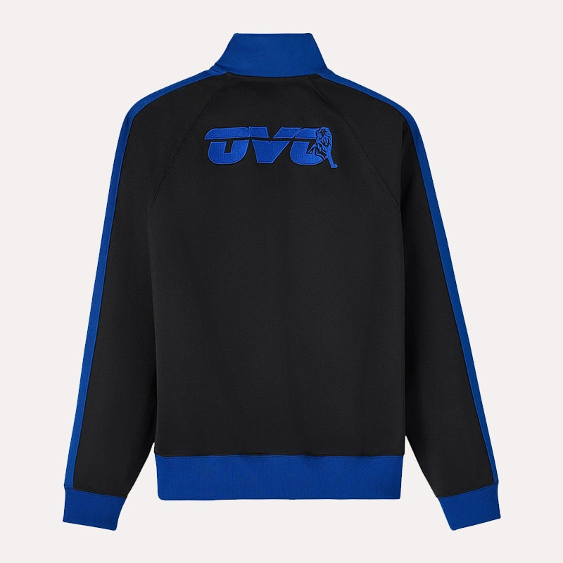 OVO x Chelsea FC Track Jacket Jacket unisex detail view 3 | Dash Racegear — Chelsea FC black track jacket designed by OVO