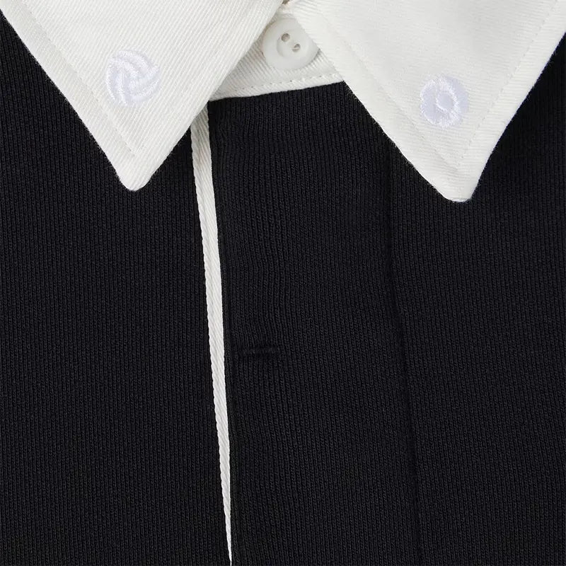 Chelsea X OVO Rugby Top Shirt Shirt unisex detail view 7 | Dash Racegear — Retro sport meets street luxury in this Chelsea FC x OVO rugby shirt
