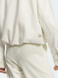 Adidas Lunar New Year Warm Jacket Jacket unisex detail view 3 | Dash Racegear — Step into Lunar New Year 2026 with the Adidas Off White Warm Jacket, ideal for casual and seasonal outfits.