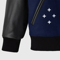 Oklahoma City Thunder OVO x NBA Varsity Jacket Varsity Jacket unisex detail view 3 | Dash Racegear — Streetwear OVO Knicks varsity jacket NBA fashion