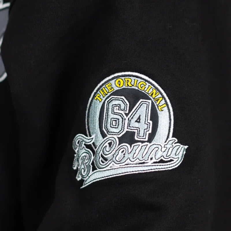 FB County Hoodie Hoodie unisex detail view 6 | Dash Racegear — FB County hooded sweatshirt in relaxed streetwear fit