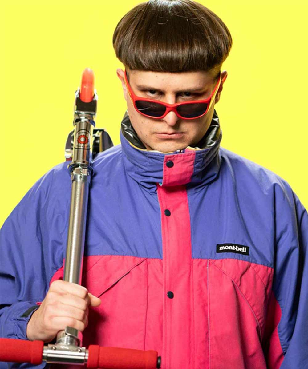 Oliver Tree Jacket Jacket unisex detail view 2 | Dash Racegear — Alien Boy Oliver Tree Two-Tone Jacket