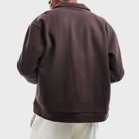 Oversized Mens Heavyweight Overshirt Jacket men detail view 2 | Dash Racegear — Oversized Mens Heavyweight Overshirt