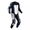PRO SERIES EVO AIRBAG CE MENS LEATHER SUIT - BLACK/WHITE/BLUE - UK 52 / EUR 62 / INTL 4XL