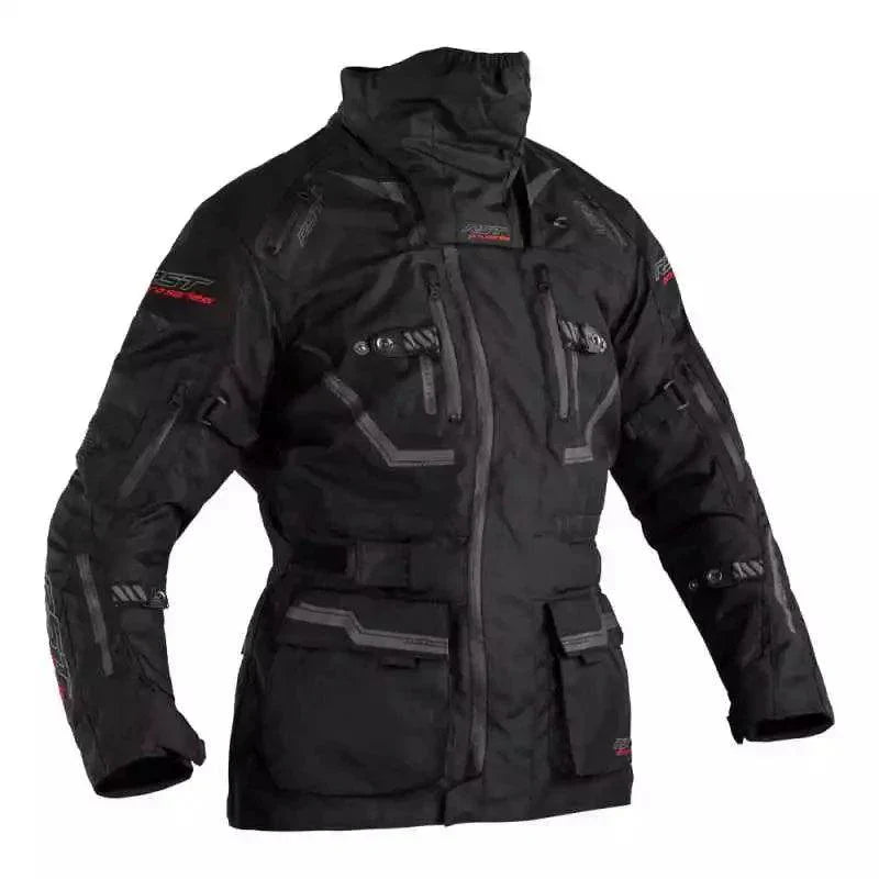 PRO SERIES PARAGON 6 CE LADIES TEXTILE JACKET - BLACK/BLACK - UK 20 / INTL 3XL