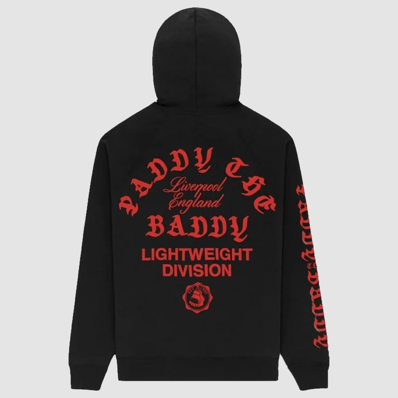 Paddy The Baddy Hoodie Hoodie unisex front product view | Dash Racegear — Paddy The Baddy Hoodie – Show Your UFC Pride