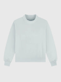 Parke Bridal Classic Mockneck Sweatshirt Sweatshirt unisex front product view | Dash Racegear — Parke 2026 bridal classic oversized fleece sweatshirt in blue, perfect for cozy everyday wear.
