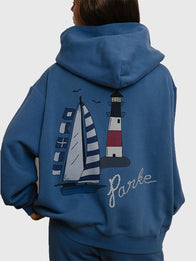 Parke 2026 Coastal Hoodie Hoodie unisex detail view 2 | Dash Racegear — Back image of Parke 2026 Coastal Hoodie