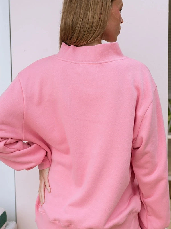 Parke Summerland Varsity Mockneck Sweatshirt Sweatshirt unisex detail view 11 | Dash Racegear — Parke Summerland 2026 sweatshirt featuring clean mockneck design and relaxed fit for daily wear comfort.