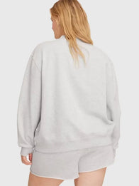 Parke x Target Mockneck Sweatshirt Sweatshirt unisex detail view 4 | Dash Racegear — Parke x Target Mockneck Pullover Sweatshirt Heather Grey edition, relaxed silhouette made for easy everyday layering