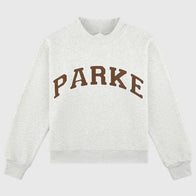 Parke Texas Varsity Mockneck Sweatshirt Sweatshirt unisex detail view 2 | Dash Racegear — Parke Texas Retro Varsity Mockneck Sweatshirt