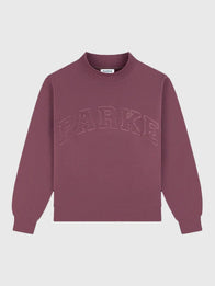 Parke Monochrome Varsity Mockneck Sweatshirt Sweatshirt unisex detail view 7 | Dash Racegear — Parke Monochrome Varsity Mockneck Sweatshirt, soft and cozy fleece for stylish everyday wear.